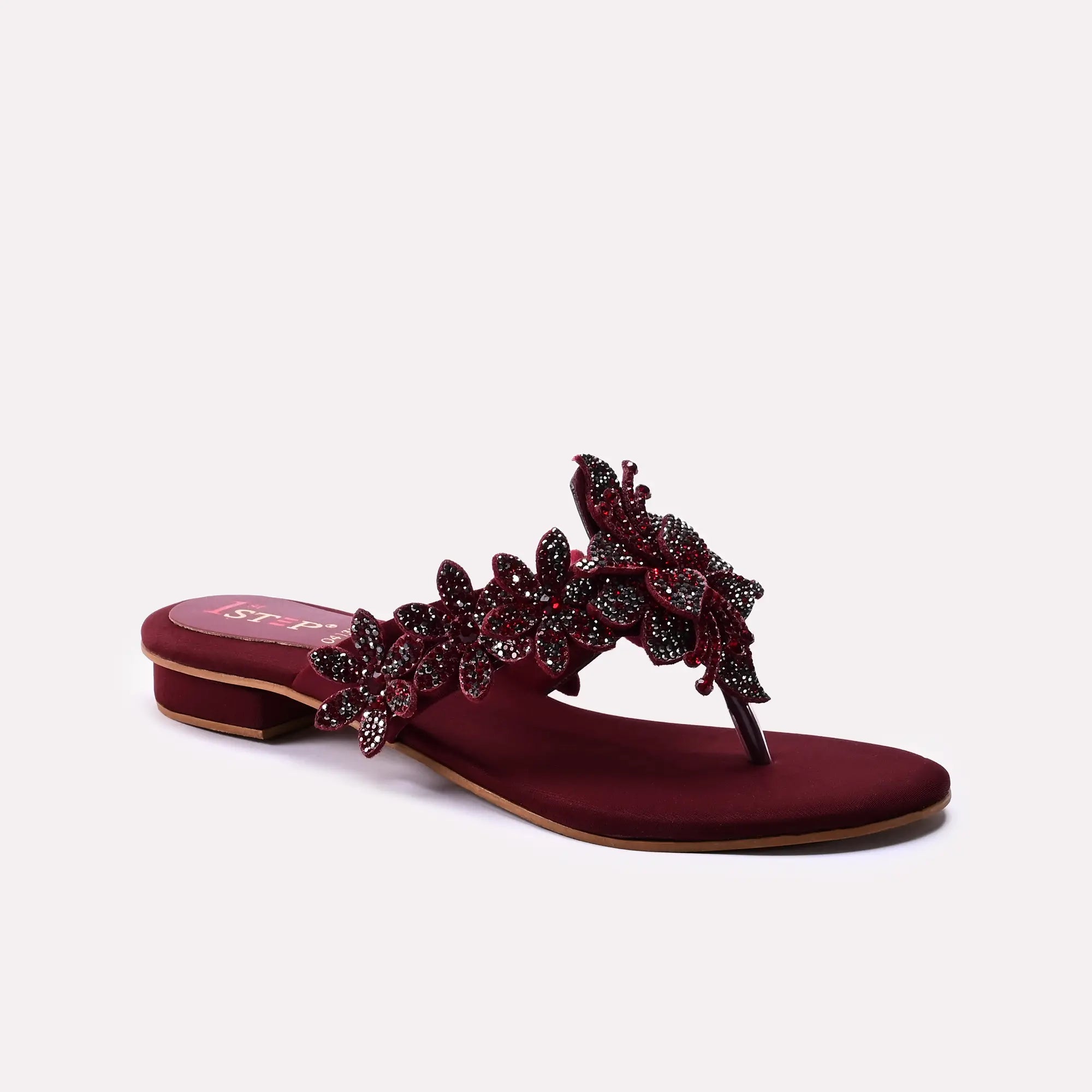 Fancy Slipper Maroon 0413509