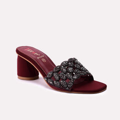 Fancy Slipper Maroon 0413607
