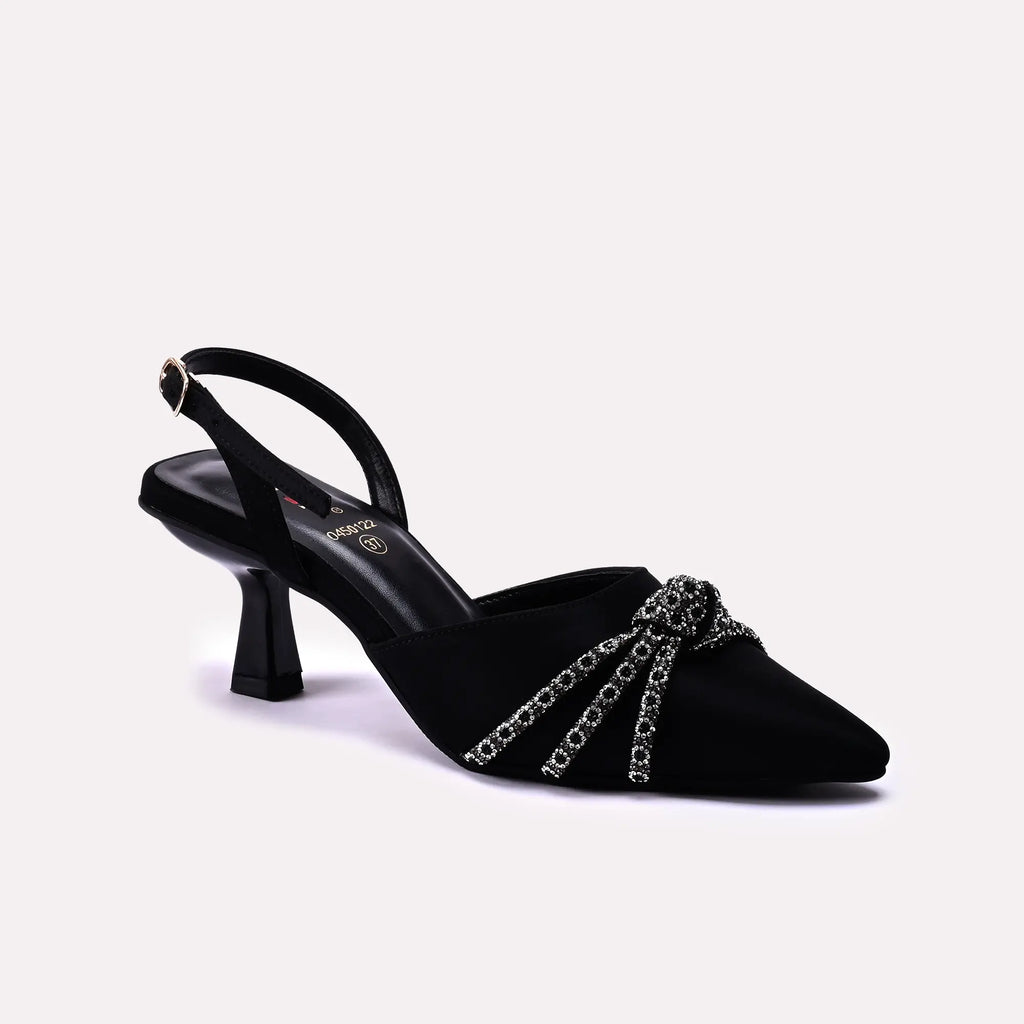 Fancy Court Shoes Black 0450122