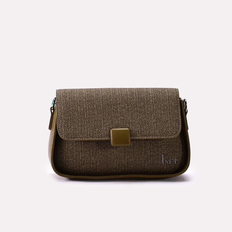 Casual Hand Bag Green 0322186