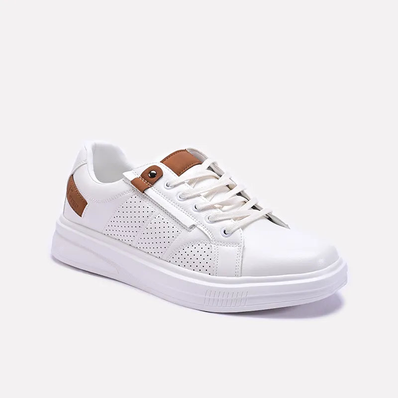 White Casual Sneakers 0120548