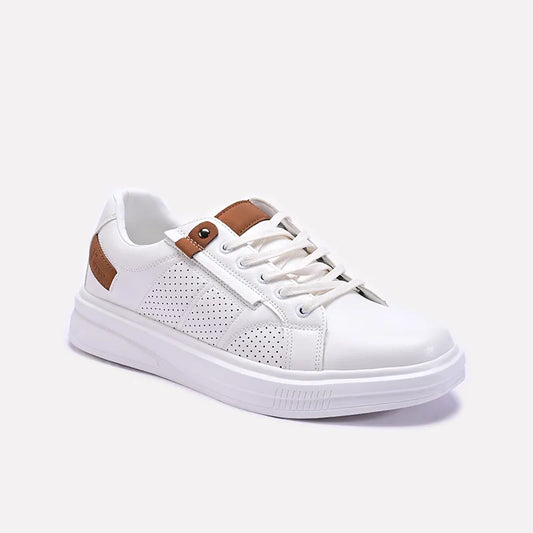 White Casual Sneakers 0120548