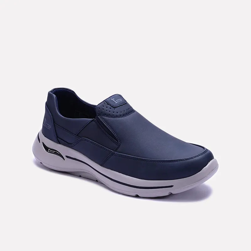 Blue Slip On Sneakers 0120569