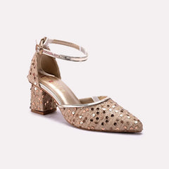 Fancy Court Shoes Golden 0450115