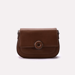 Casual Hand Bags Brown 0322181