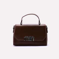 Casual Hand Bags Brown 0322212