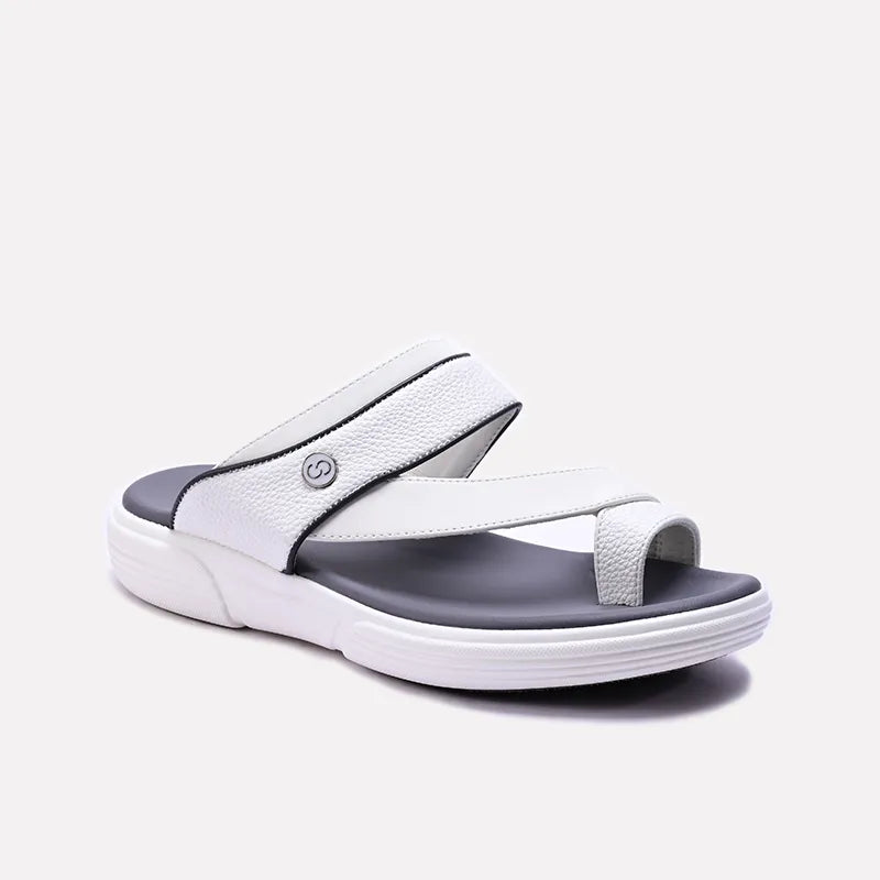 White Comfy Casual Slippers 0151116