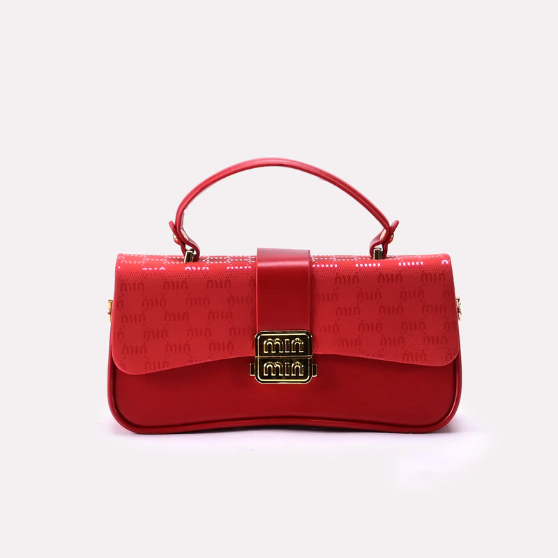Casual Hand Bag Red 0322155