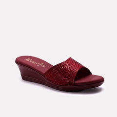 Casual Slipper Maroon 0413900