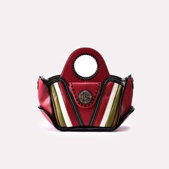 Casual Shoulder Bags Maroon 0331638