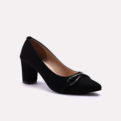 Fancy Court Shoes Black 0450132