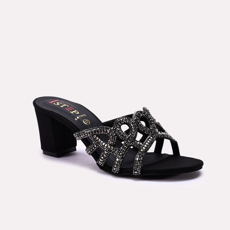 Fancy Slipper Black 0413616