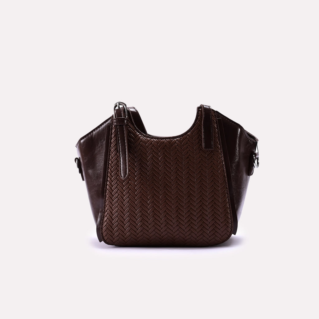 Casual Hand Bags Brown 0322208