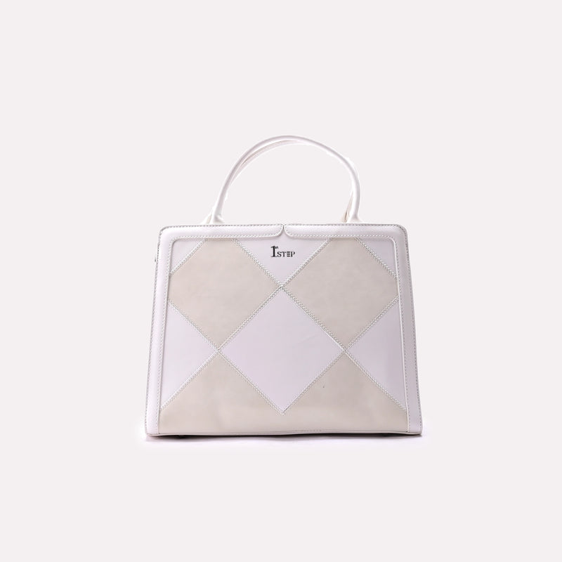 Casual Shoulder Bag White 0331579
