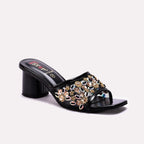 Bridal Slipper Black 0413649