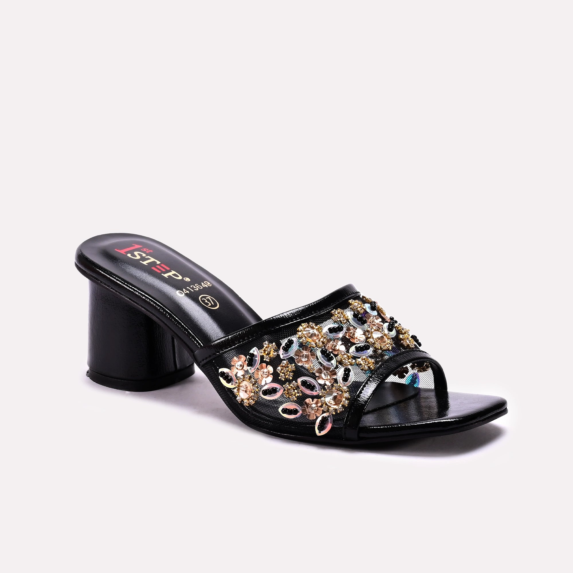 Bridal Slipper Black 0413649
