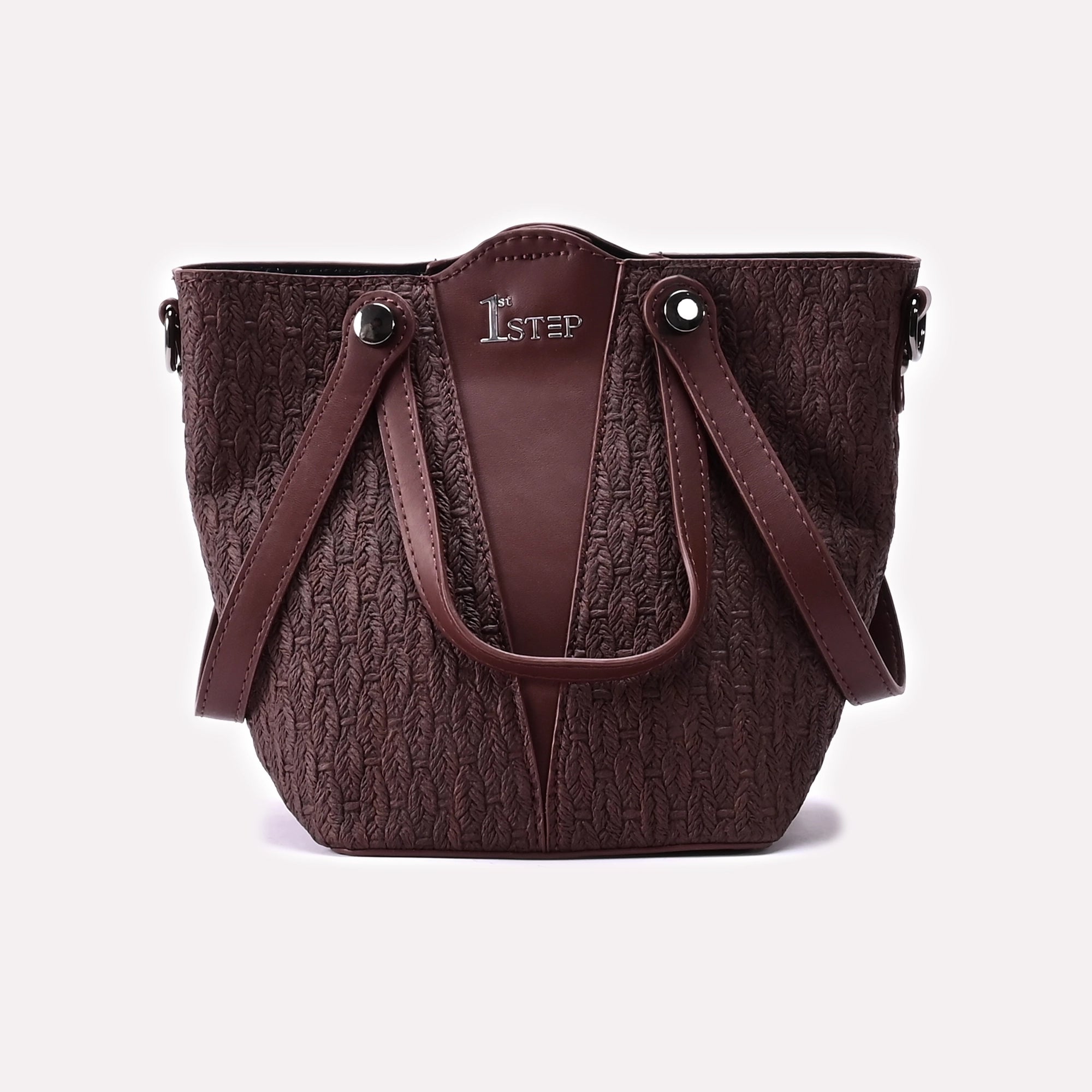 Casual Hand Bag Brown 0322298