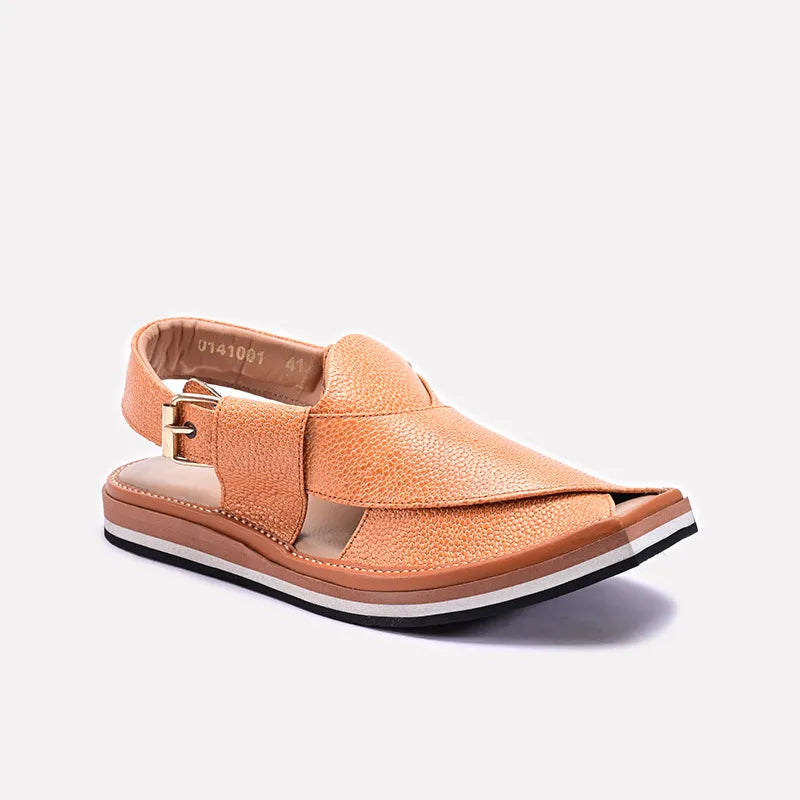 Kaptan Peshawari Sandal  Mustard 0141001