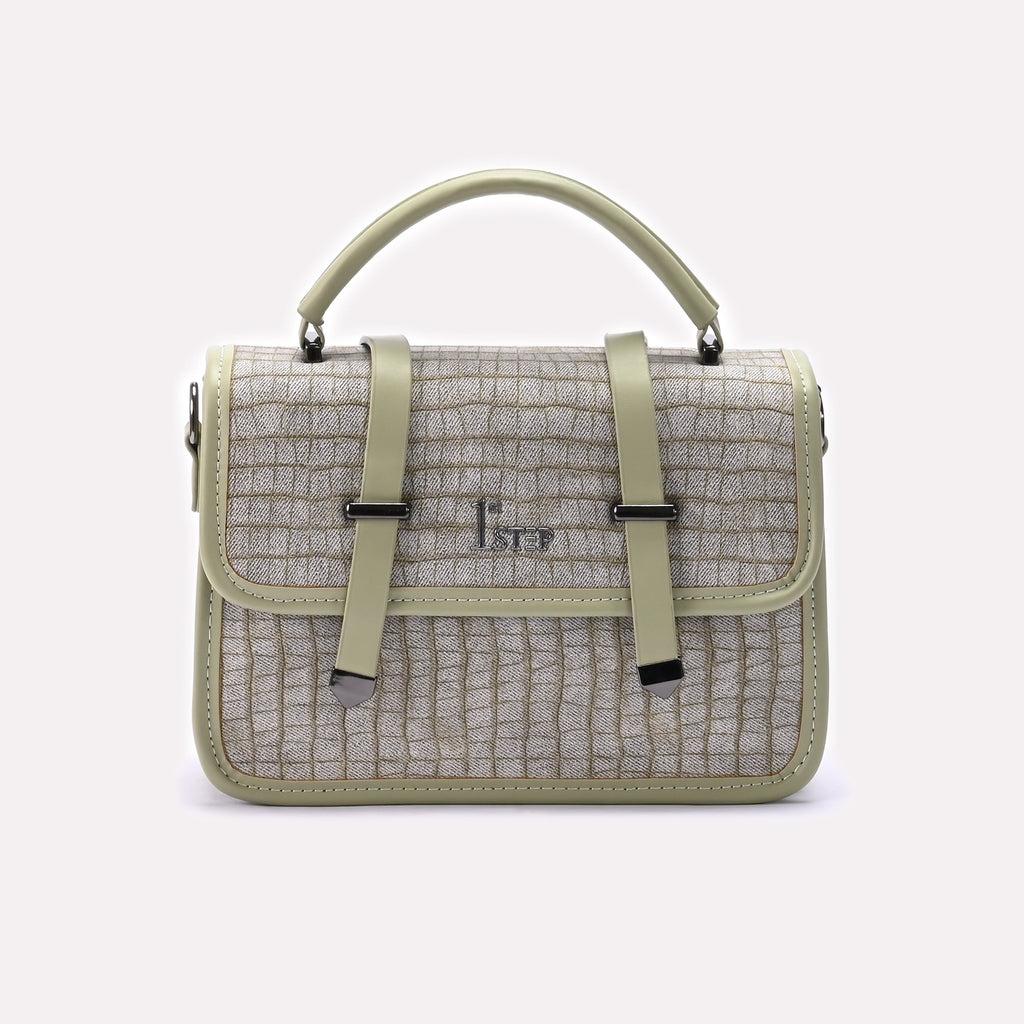 Hand Bag Green 0322334