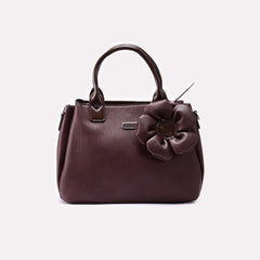 Casual Shoulder Bag Dark Brown 0331764