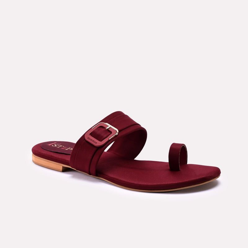 Fancy Slipper Maroon 0413717
