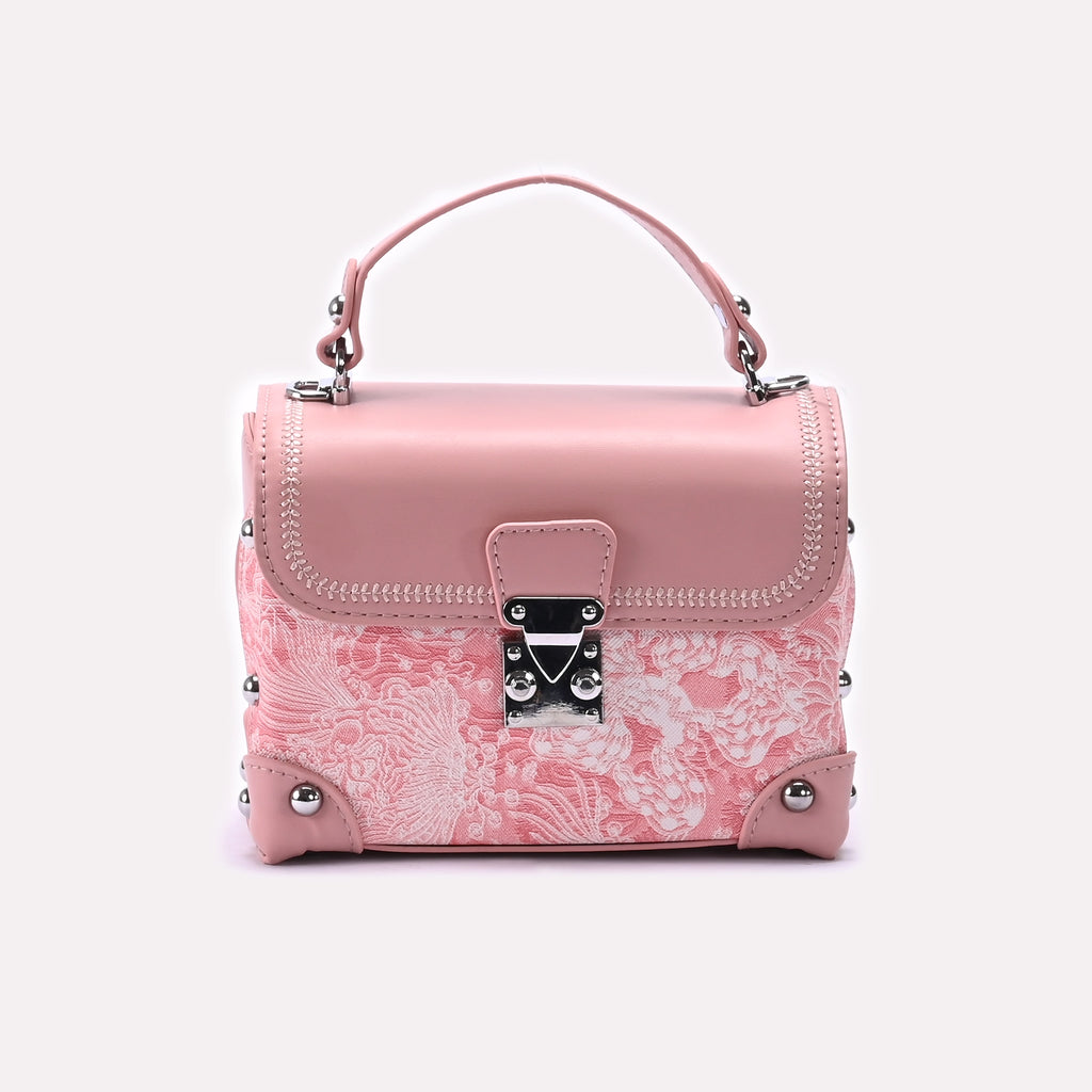 Hand Bag Pink 0322320