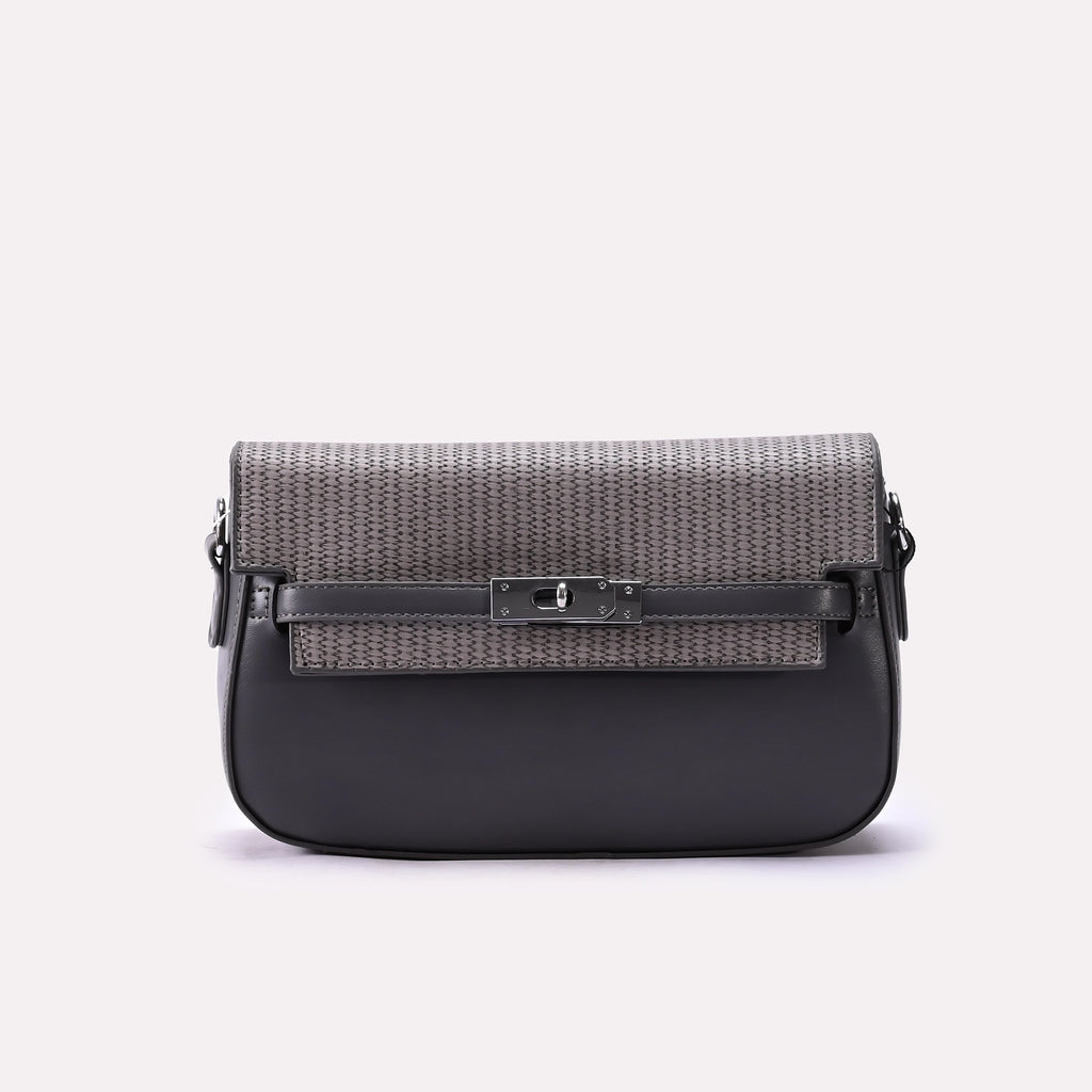 Casual Hand Bags Gray 0322189
