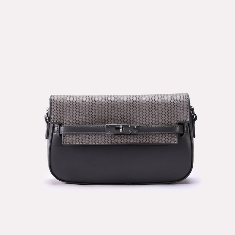 Casual Hand Bag Gray 0322189