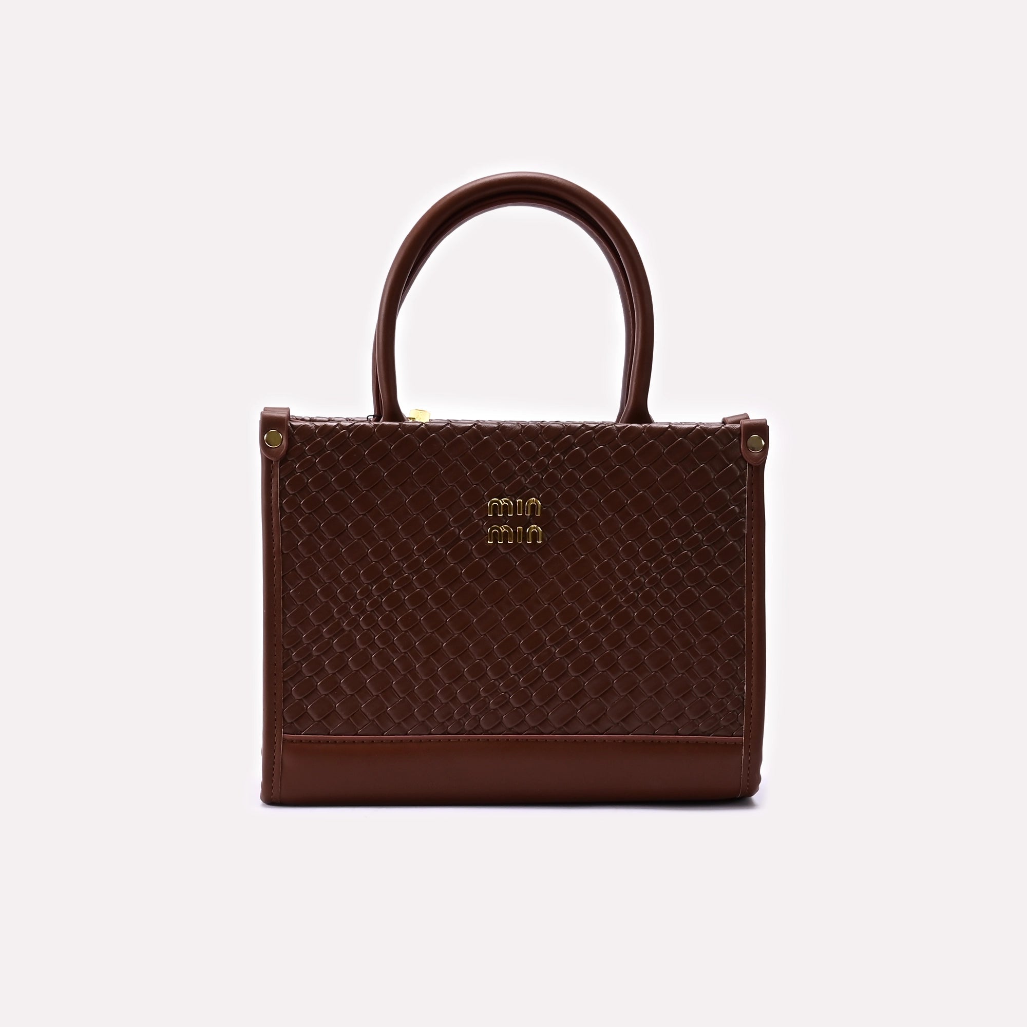 Casual Hand Bag Brown 0322291