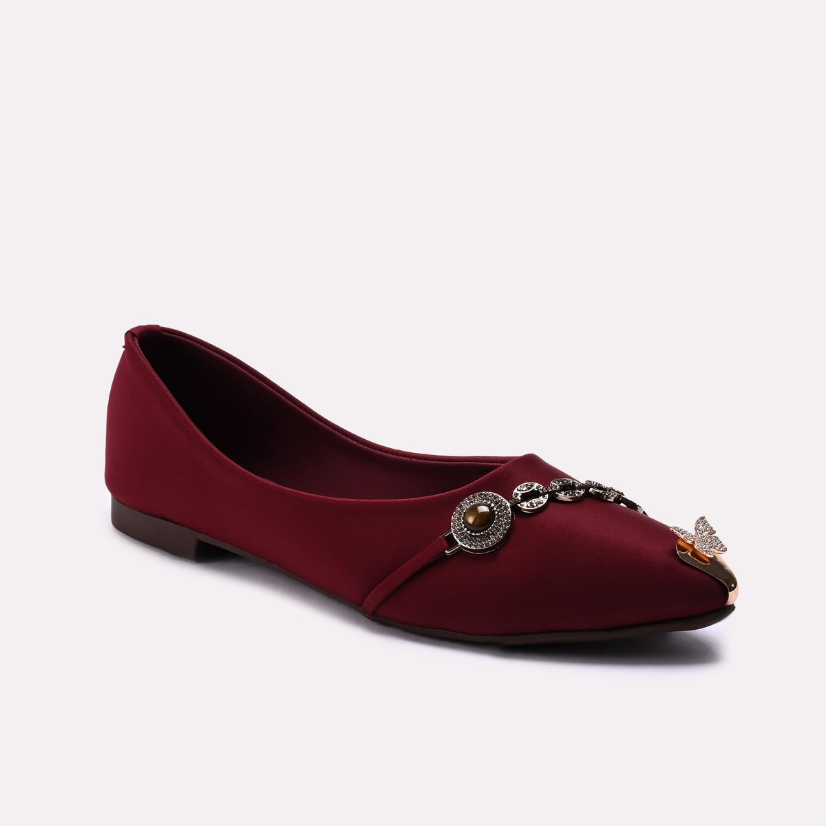 Casual Pumps Maroon 0431487