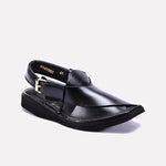 Kaptan Peshawari Sandal  Black 0141002