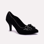 Bridal Court Shoes Black 0450067