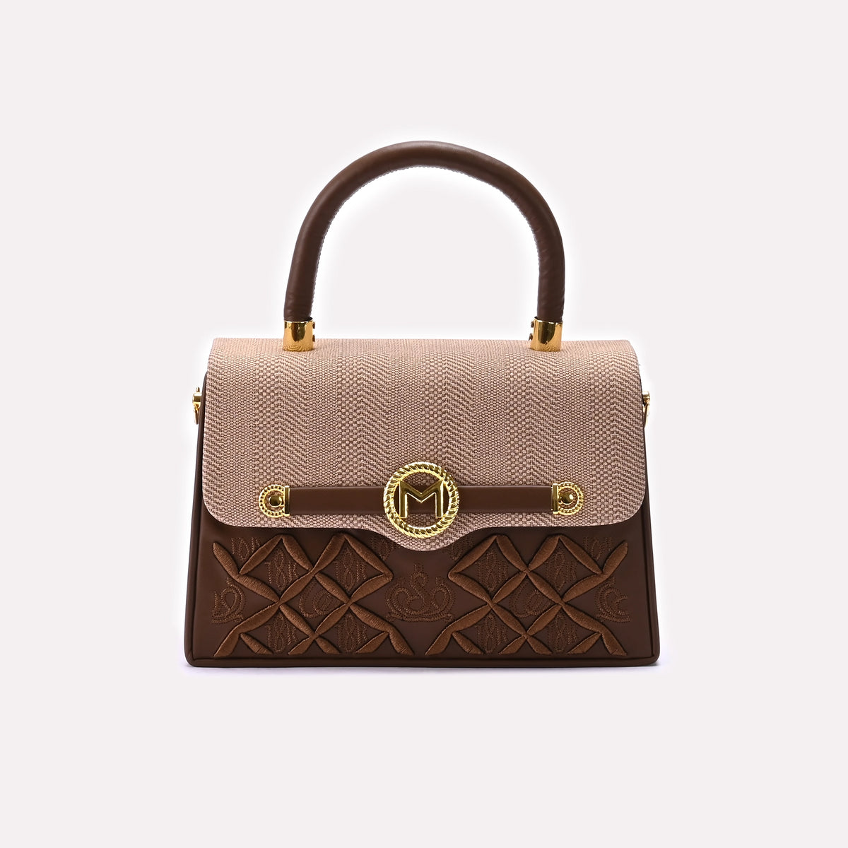 Hand Bag Brown 0322317