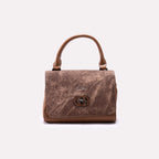 Casual Hand Bags Brown 0322114