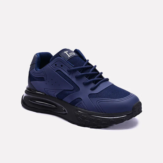 Blue Lace Up Sneakers 0120579