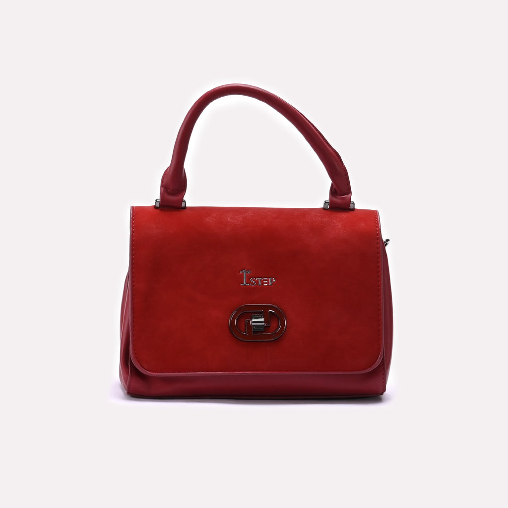 Hand Bag Maroon 0322333