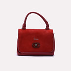 Hand Bag Maroon 0322333