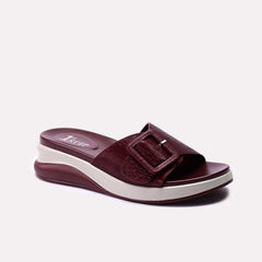 Casual Slipper Maroon 0414012
