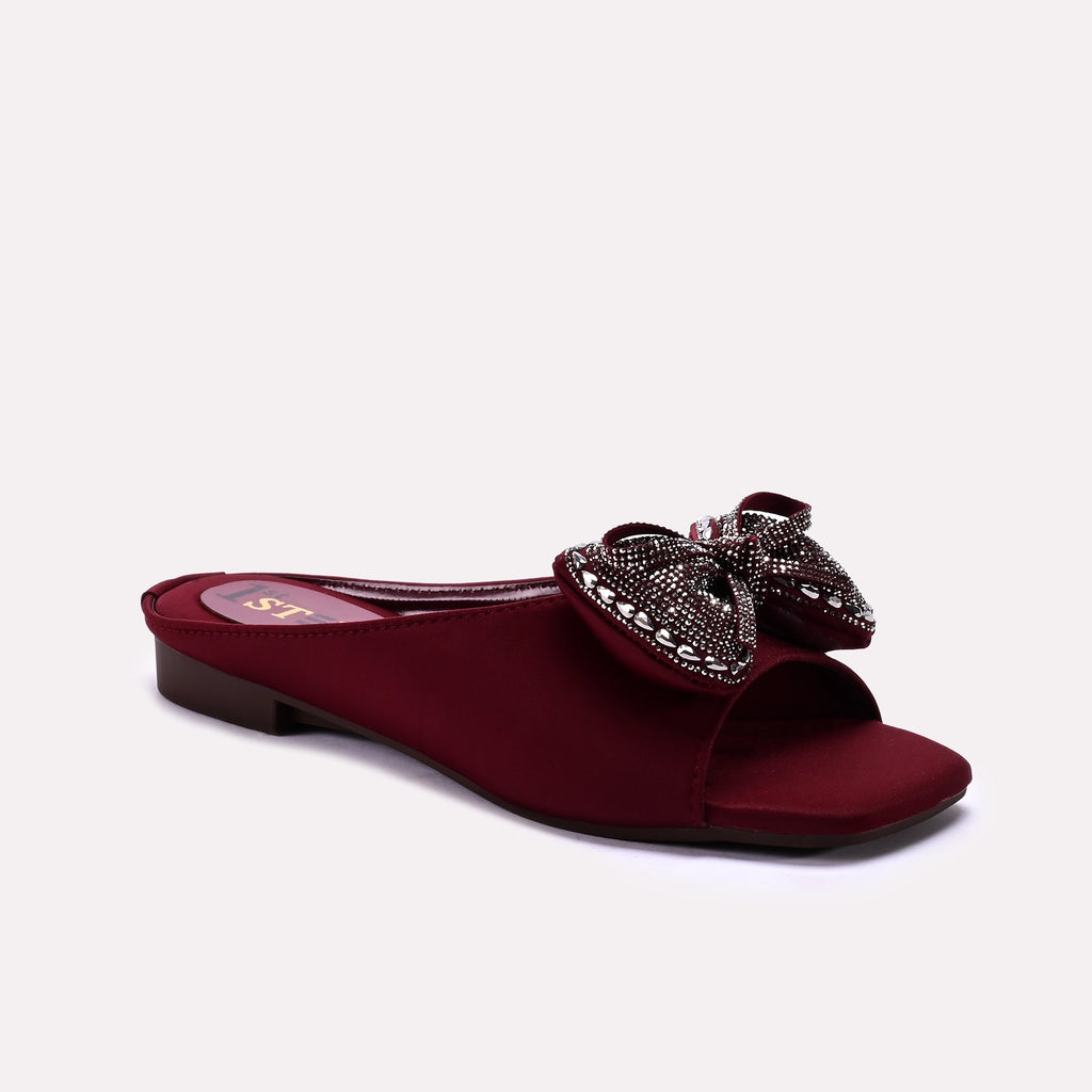 Fancy Slipper Maroon 0413664
