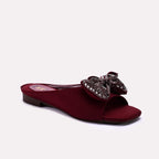 Fancy Slipper Maroon 0413664