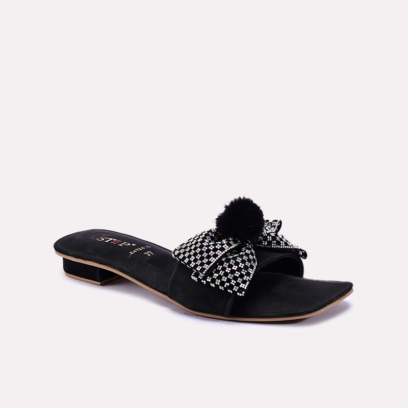 Fancy Slipper Black 0412656