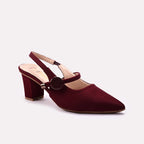 Casual Court Shoes  Maroon 0450114