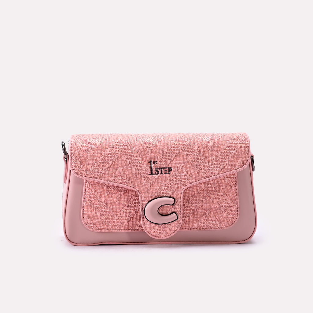 Casual Hand Bags Pink 0322180