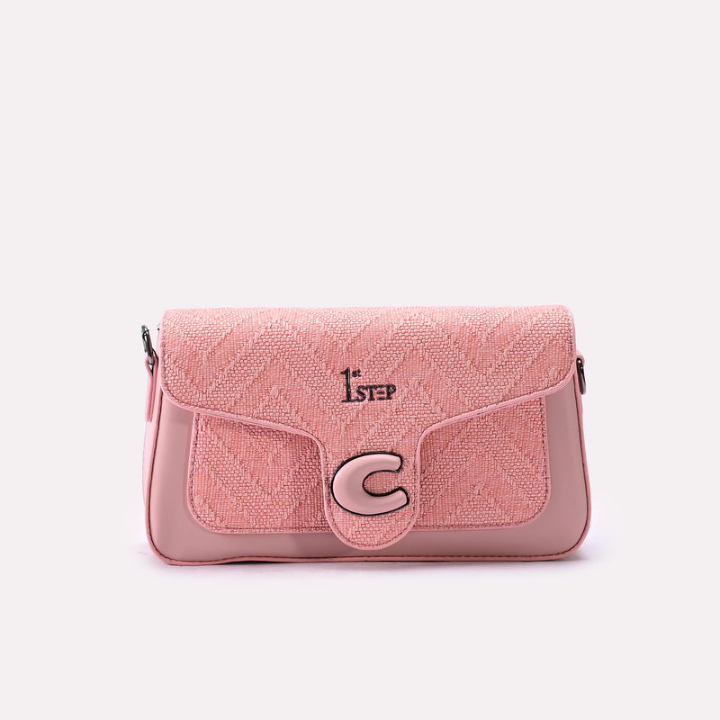 Casual Hand Bag Pink 0322180