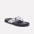 White Comfy Flip Flops Mens 0151126
