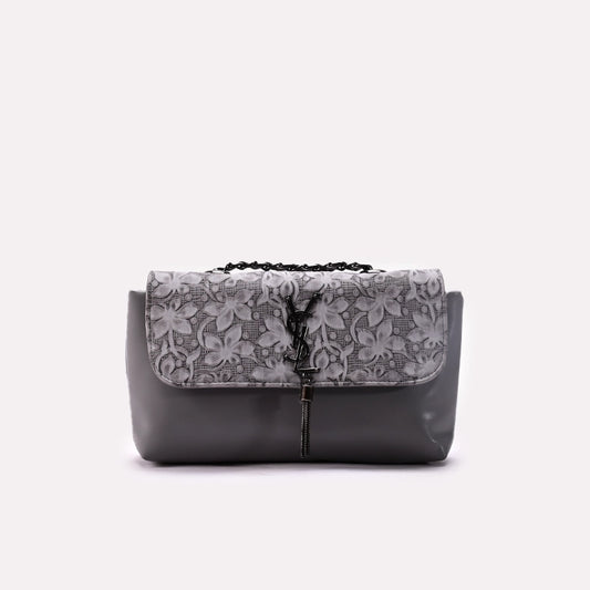 Casual Hand Bags Gray 0321998