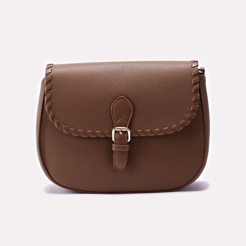 Casual Hand Bag Khaki 0322294