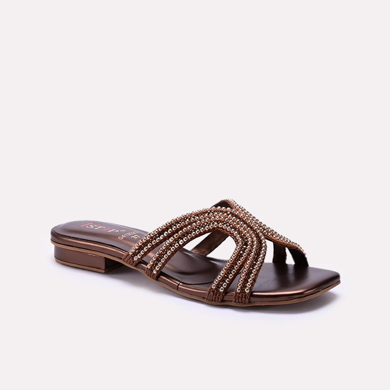 Fancy Slipper Brown 0413525