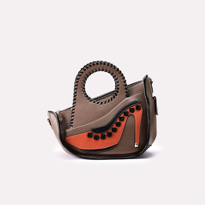 Casual Shoulder Bag Light Brown 0331641