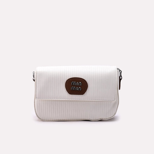 Casual Hand Bags White 0322037
